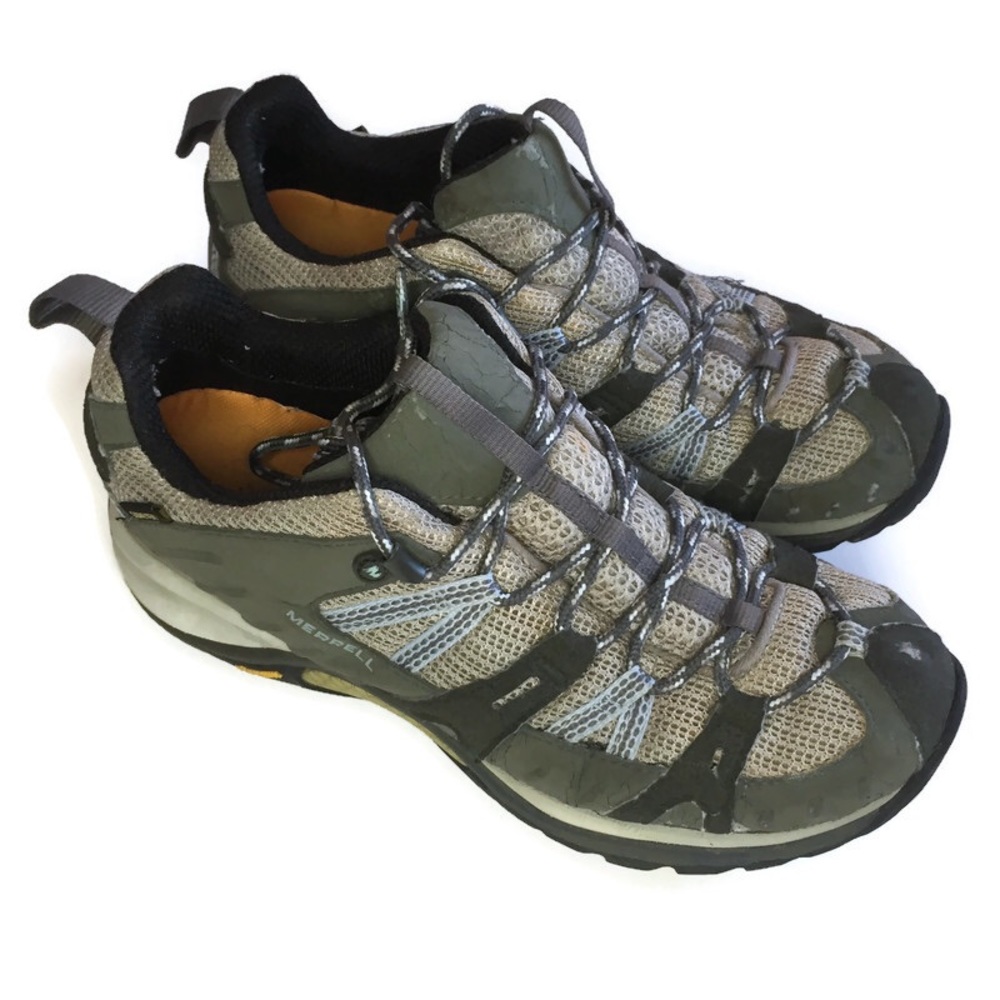 Merrell Siren Sport Gray Women’s Hiking Shoes Sz 9